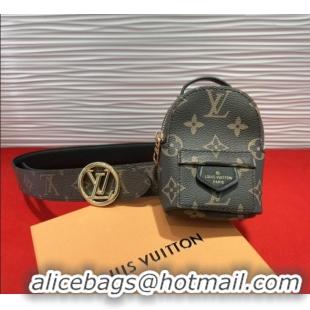Original Cheap Louis Vuitton Monogram Canvas Pouch Belt M0724 2025