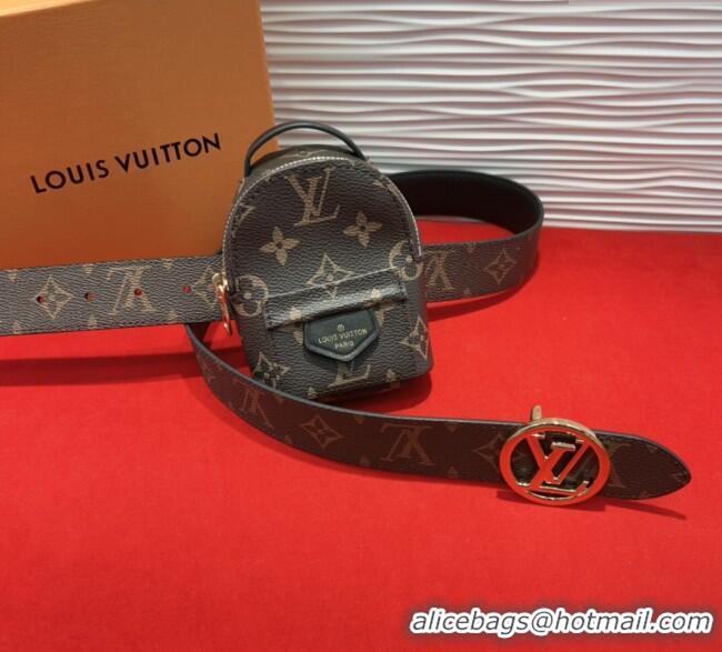 Original Cheap Louis Vuitton Monogram Canvas Pouch Belt M0724 2025