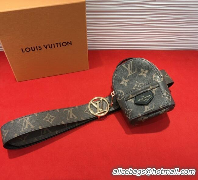 Original Cheap Louis Vuitton Monogram Canvas Pouch Belt M0724 2025