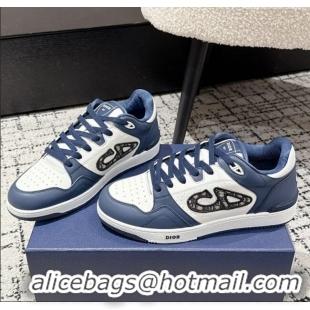 ​Buy Classic Dior B57 Dribble Low-Top Sneakers in Smooth Calfskin with Beige and Black Dior Oblique Jacquard D0007 White