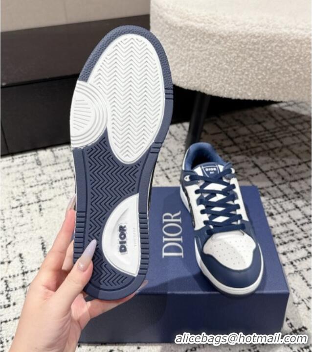 ​Buy Classic Dior B57 Dribble Low-Top Sneakers in Smooth Calfskin with Beige and Black Dior Oblique Jacquard D0007 White