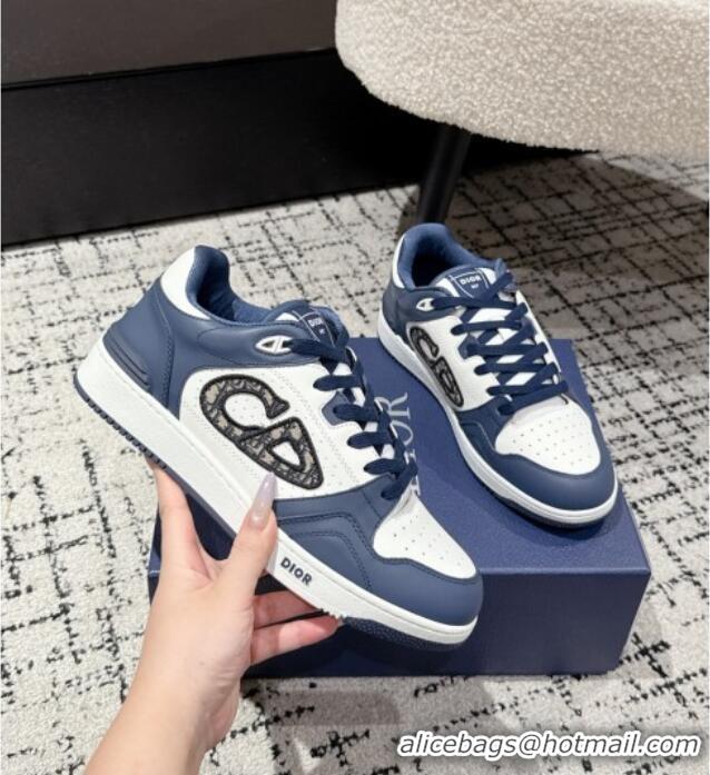 ​Buy Classic Dior B57 Dribble Low-Top Sneakers in Smooth Calfskin with Beige and Black Dior Oblique Jacquard D0007 White