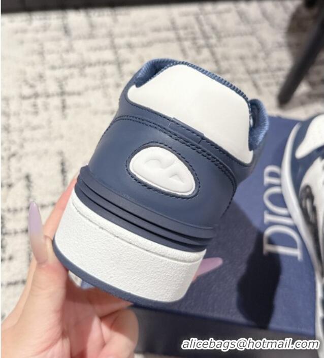 ​Buy Classic Dior B57 Dribble Low-Top Sneakers in Smooth Calfskin with Beige and Black Dior Oblique Jacquard D0007 White