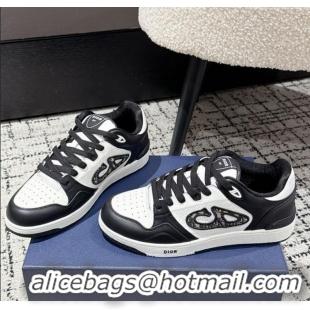​Buy Classic Dior B57 Dribble Low-Top Sneakers in Smooth Calfskin with Beige and Black Dior Oblique Jacquard D0007 White