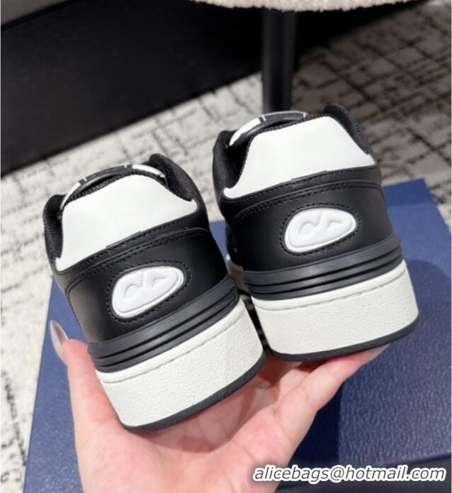 ​Buy Classic Dior B57 Dribble Low-Top Sneakers in Smooth Calfskin with Beige and Black Dior Oblique Jacquard D0007 White