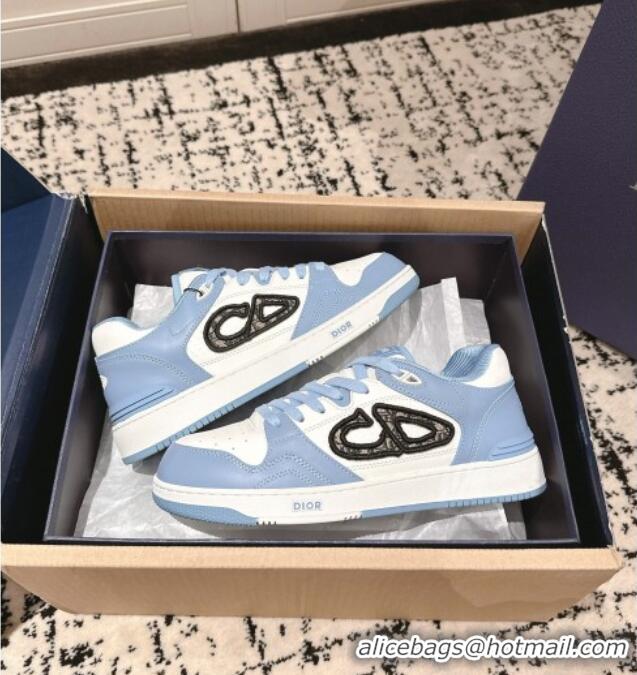 ​Discount Dior B57 Dribble Low-Top Sneakers in Smooth Calfskin with Beige and Black Dior Oblique Jacquard  D0007 Light B