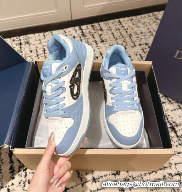 ​Discount Dior B57 Dribble Low-Top Sneakers in Smooth Calfskin with Beige and Black Dior Oblique Jacquard  D0007 Light B