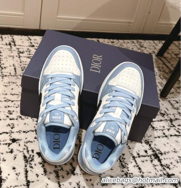 ​Discount Dior B57 Dribble Low-Top Sneakers in Smooth Calfskin with Beige and Black Dior Oblique Jacquard  D0007 Light B