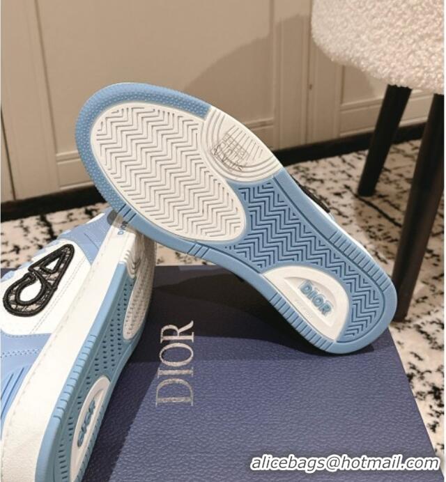 ​Discount Dior B57 Dribble Low-Top Sneakers in Smooth Calfskin with Beige and Black Dior Oblique Jacquard  D0007 Light B