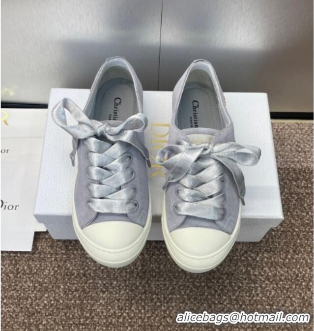 ​Top Grade Dior Dioriviera Dior Lucky Sneakers in Suede D0016 Grey 2025