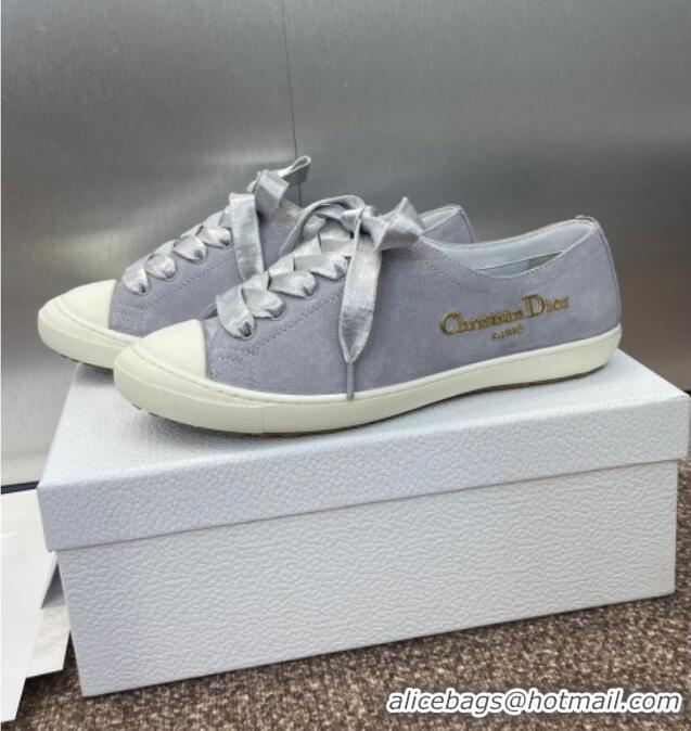 ​Top Grade Dior Dioriviera Dior Lucky Sneakers in Suede D0016 Grey 2025