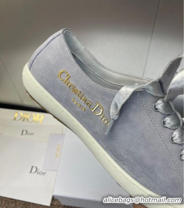 ​Top Grade Dior Dioriviera Dior Lucky Sneakers in Suede D0016 Grey 2025