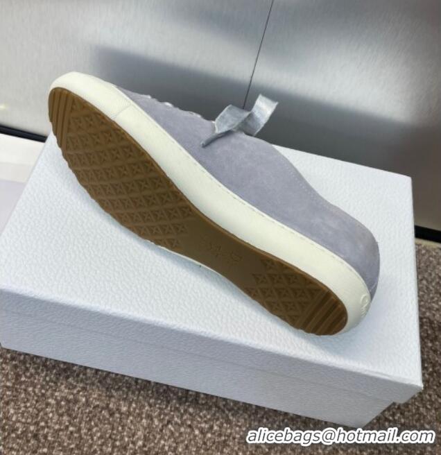 ​Top Grade Dior Dioriviera Dior Lucky Sneakers in Suede D0016 Grey 2025