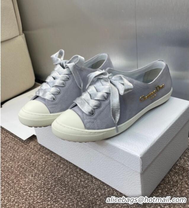​Top Grade Dior Dioriviera Dior Lucky Sneakers in Suede D0016 Grey 2025