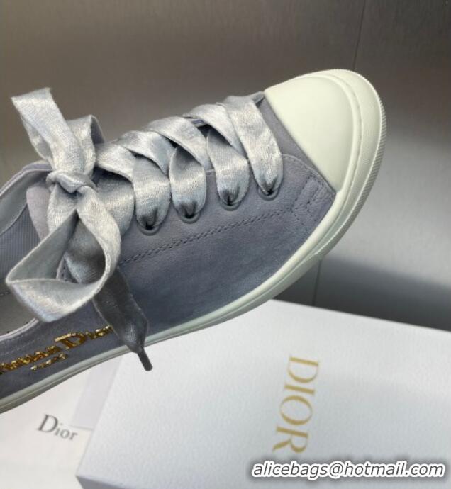 ​Top Grade Dior Dioriviera Dior Lucky Sneakers in Suede D0016 Grey 2025