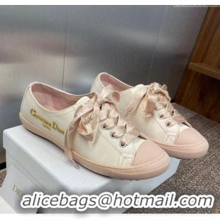 ​Best Grade Dior Dioriviera Dior Lucky Sneakers in Satin D0016 Nude 2025
