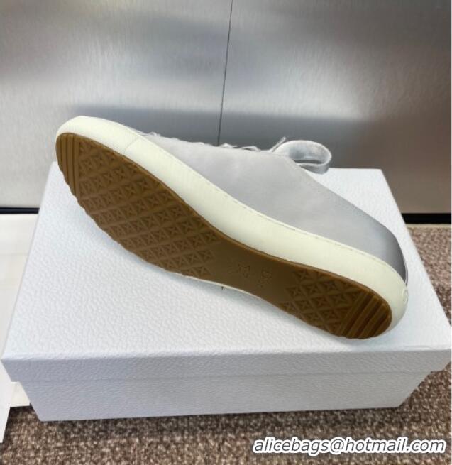 Discount Dior Dioriviera Dior Lucky Sneakers in Satin D0017 Grey 2025