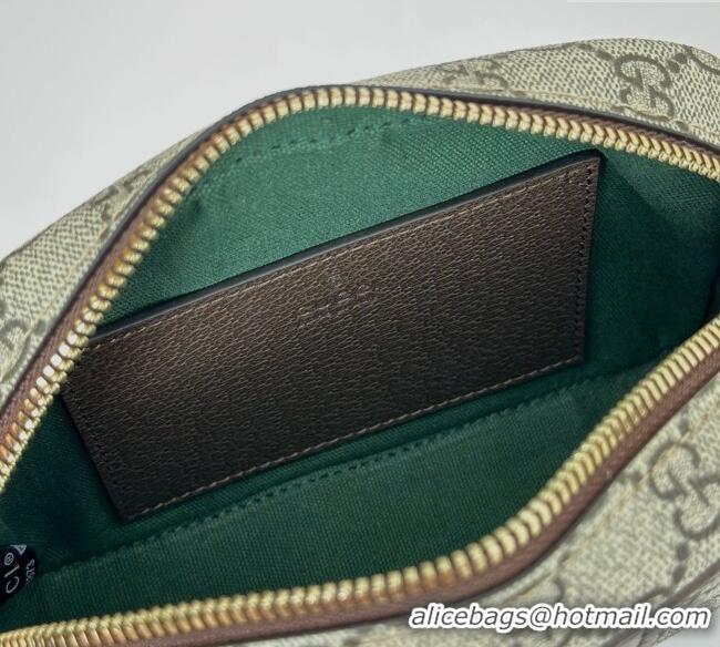 Spot Bulk Gucci Ophidia GG Canvas small camera bag 838480 Beige/Brown 2025