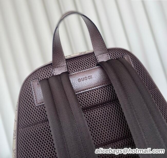 Hot Style Gucci Ophidia GG Canvas medium backpack bag 834466 Beige/Brown 2025