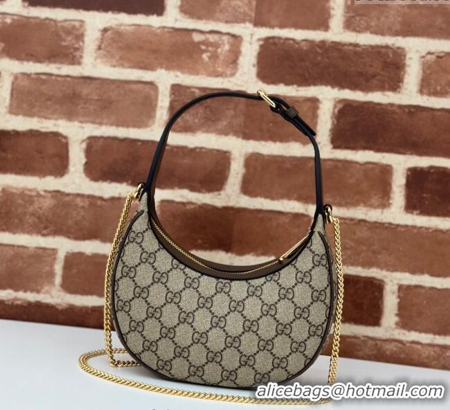 Top Design Gucci GG Canvas Hobo Shoulder Bag 772308 Beige/Brown 2025