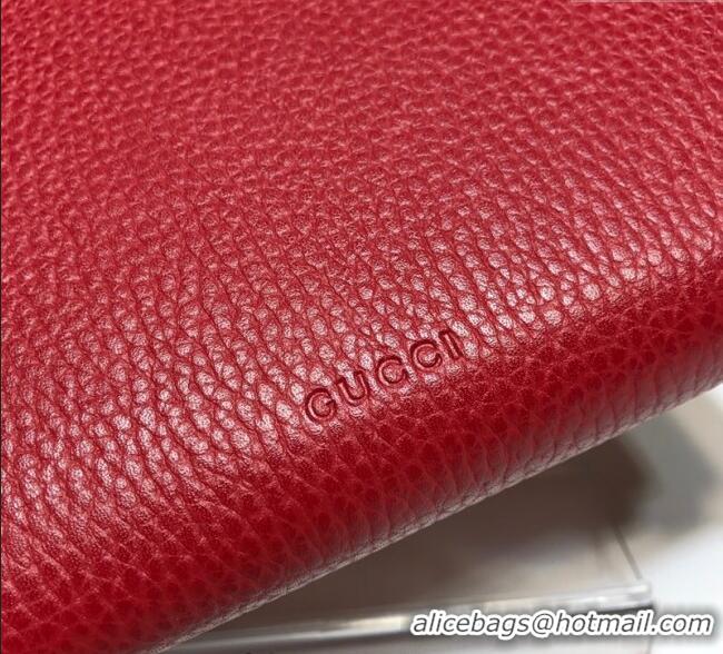 Super Quality Gucci Dionysus Leather Chain Wallet 401231 Red 2025