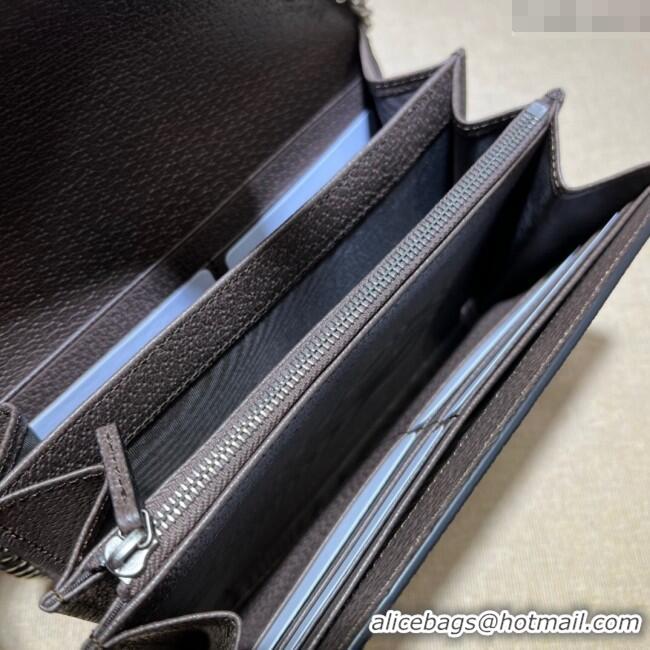 Traditional Specials Gucci Dionysus GG Maxi Canvas Chain Wallet 401231 Camel 2025