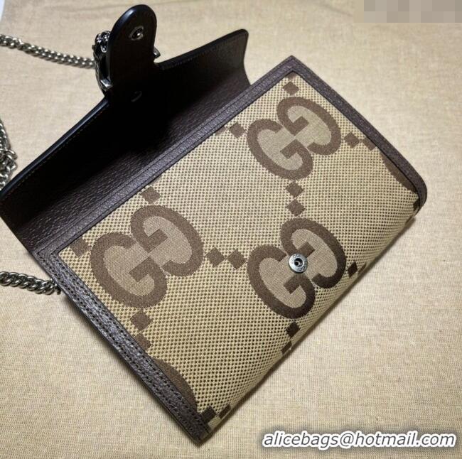Traditional Specials Gucci Dionysus GG Maxi Canvas Chain Wallet 401231 Camel 2025