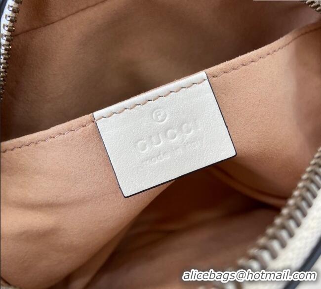 Traditional Discount Gucci GG Marmont Leather Mini Camera Bag 448065 White 2025