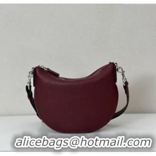 Good Product Gucci Mens B small shoulder bag in grainy leather 824529 Ancora Red 2025