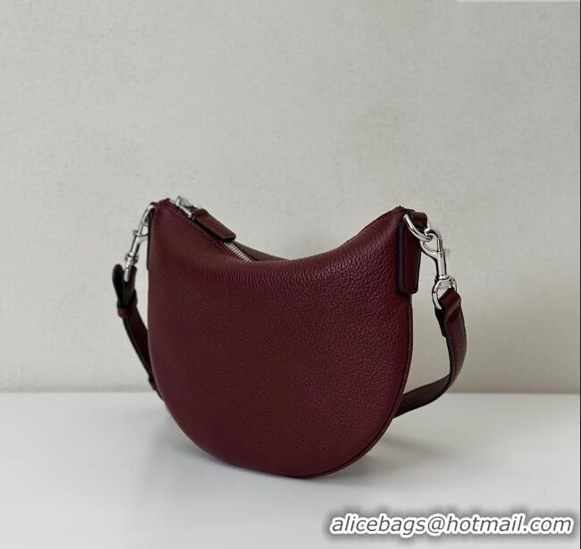 Good Product Gucci Mens B small shoulder bag in grainy leather 824529 Ancora Red 2025