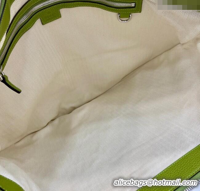 Popular Style Gucci Mens B Large shoulder bag in grainy leather 800194 Green 2025