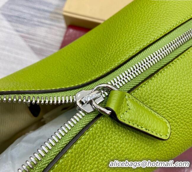 Popular Style Gucci Mens B Large shoulder bag in grainy leather 800194 Green 2025