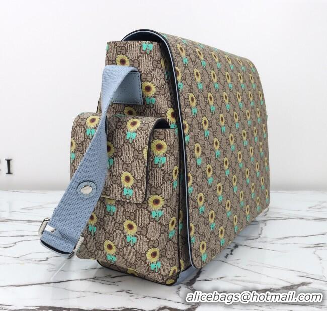Most Popular Gucci Large changing bag in Allover sunflower print GG Canvas 811491 2025