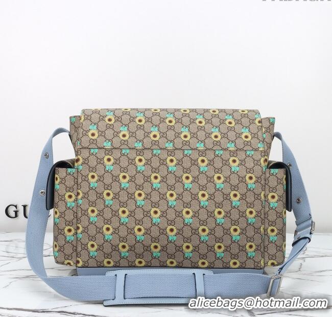 Most Popular Gucci Large changing bag in Allover sunflower print GG Canvas 811491 2025