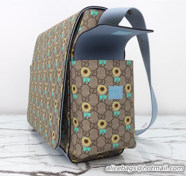 Most Popular Gucci Large changing bag in Allover sunflower print GG Canvas 811491 2025