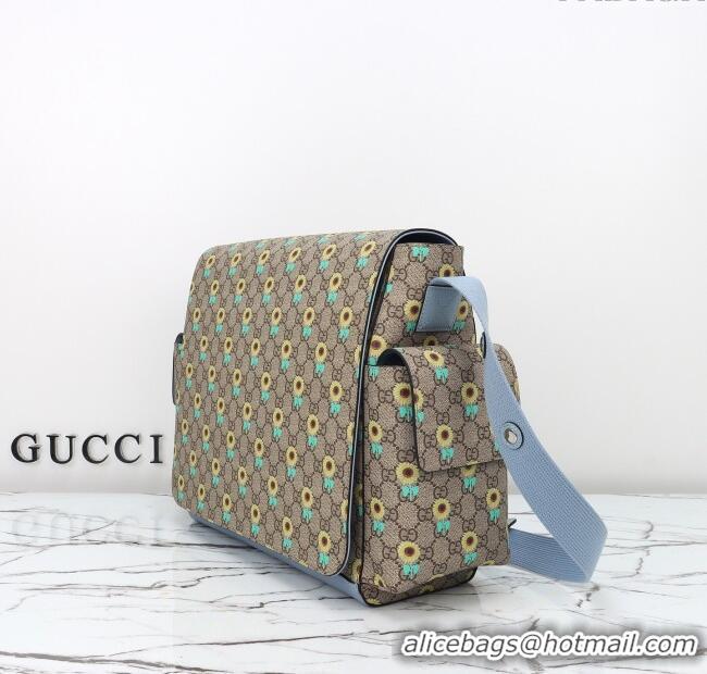 Most Popular Gucci Large changing bag in Allover sunflower print GG Canvas 811491 2025