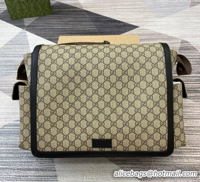 Original Cheap Gucci Large changing bag in GG Canvas 495909 Beige 2025