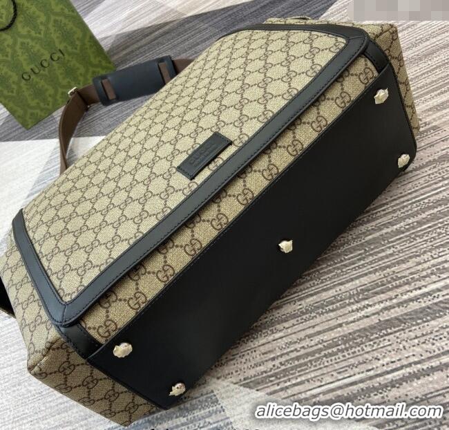 Original Cheap Gucci Large changing bag in GG Canvas 495909 Beige 2025