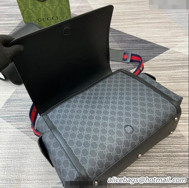 Traditional Specials Gucci Large changing bag in GG Canvas 495909 Black 2025