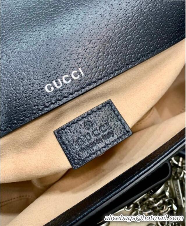 Spot Bulk Gucci Horsebit 1955 small shoulder bag in GG Canvas and Leather 735178 Beige/Blue 2025
