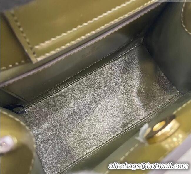 Trendy Design Gucci Diana Leather small tote bag 832936 Forest Green 2025