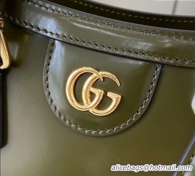Trendy Design Gucci Diana Leather small tote bag 832936 Forest Green 2025