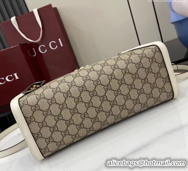 Promotional Gucci Padlock GG Canvas Large Handbag 838991 White 2025