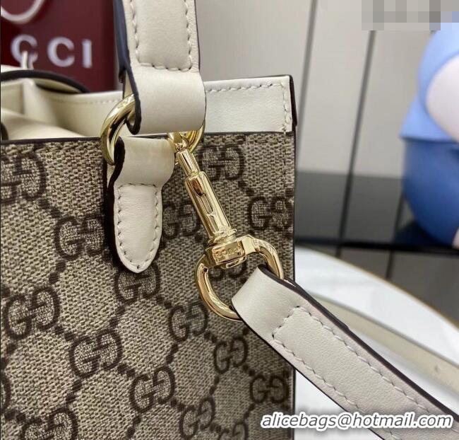 Shop Discount Gucci Padlock GG Canvas Medium Handbag 838992 White 2025