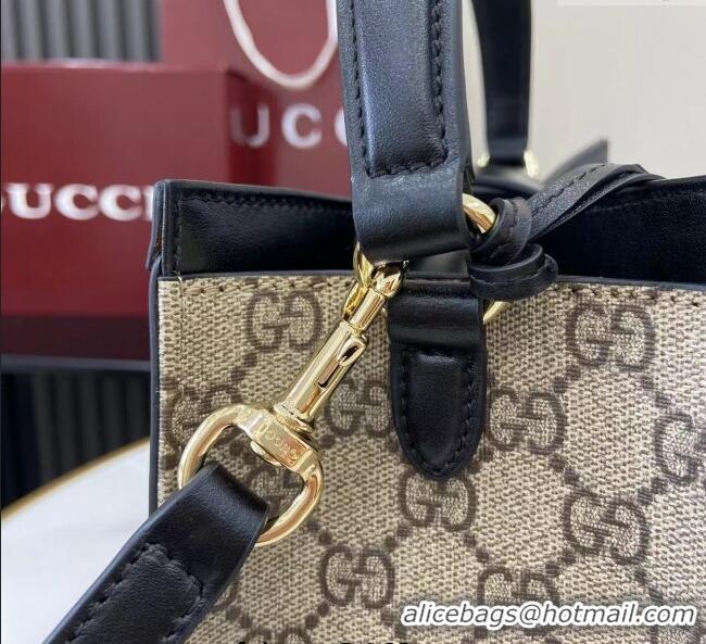 Unique Grade Gucci Padlock GG Canvas Medium Handbag 838992 Black 2025