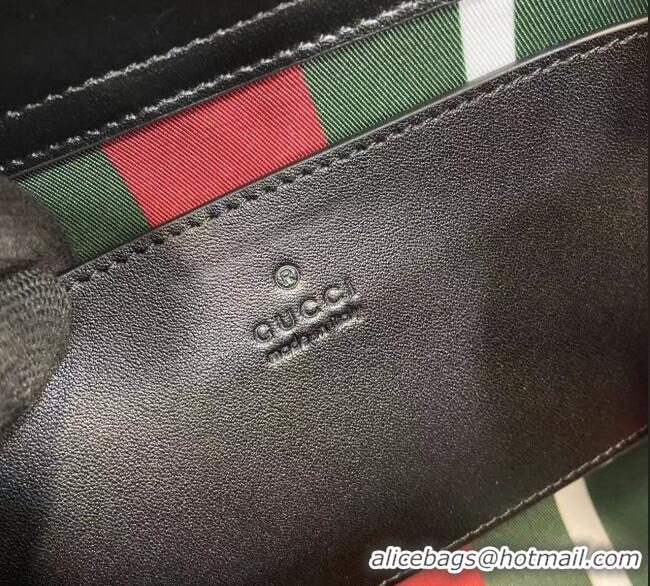 Unique Grade Gucci Padlock GG Canvas Medium Handbag 838992 Black 2025