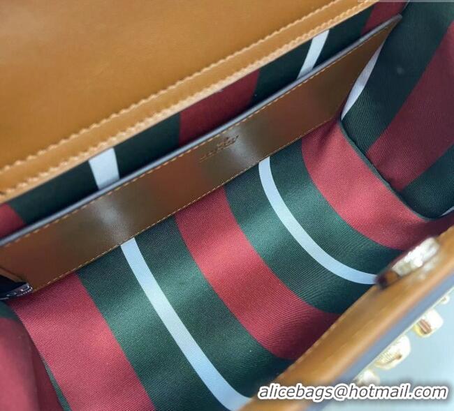 Buy Fashionable Gucci Padlock GG Canvas Medium Handbag 838992 Brown 2025