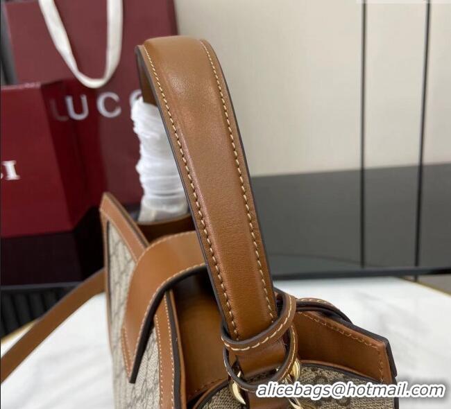 Buy Fashionable Gucci Padlock GG Canvas Medium Handbag 838992 Brown 2025