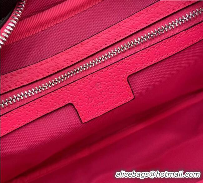Low Cost Gucci Mens GG Monogram Medium crossbody bag with print 839380 Beige/Bright Pink 2025