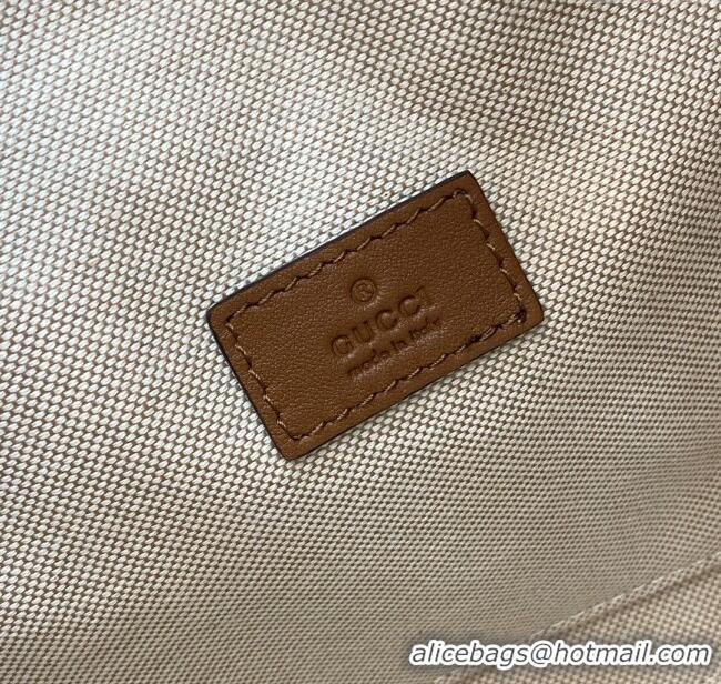 Cheap Price Gucci B medium shoulder bag in GG Canvas 834981 Brown 2025